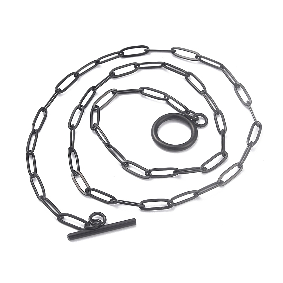 Ионное покрытие (ip) 304 цепочки из нержавеющей стали со скрепками, с Переключить застежками