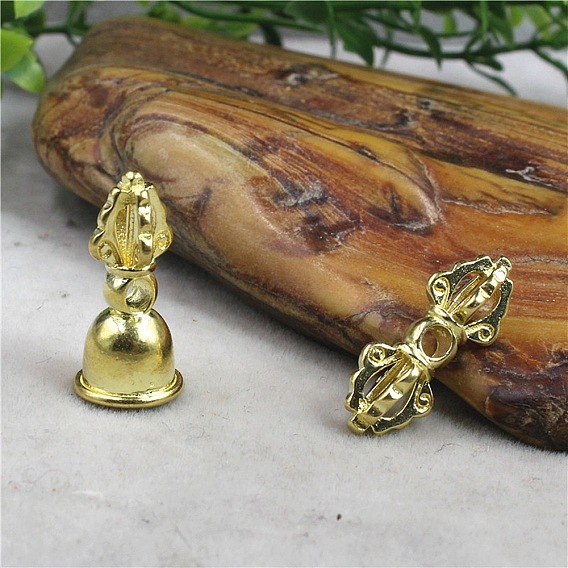 Messing dorje Vajra Perlen, für buddhistische Schmuck machen