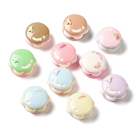 Opaque Resin Imitation Food Decoden Cabochons, Hamburger