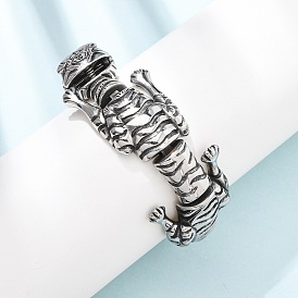 304 браслеты-цепочки из нержавеющей стали для женщин и мужчин, тигр