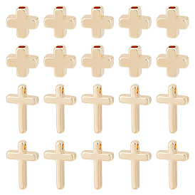 Набор для изготовления крестов, включая латунные бусины и подвески