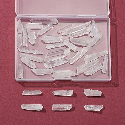 35 шт. Бусины из натурального кристалла кварца, бусины из горного хрусталя, нет отверстий / незавершенного, чип