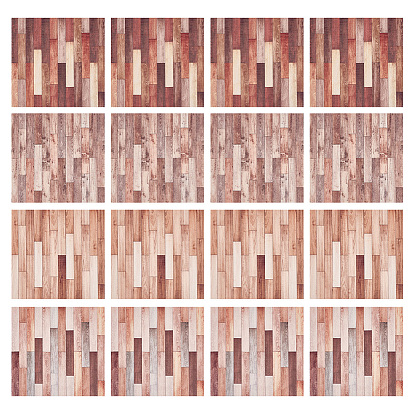 16шт 4цвета самоклеящиеся наклейки на стену из ПВХ, водонепроницаемая износостойкая наклейка, для украшения дома кукольного домика