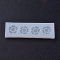 Moldes de silicona de grado alimenticio, moldes de resina, para resina uv, fabricación de joyas de resina epoxi, flor