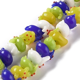 Handmade Lampwork Beads, Bumpy, Mouse