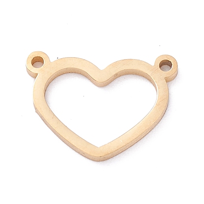 Вакуумное покрытие pvd 304 подвески из нержавеющей стали, полые сердца