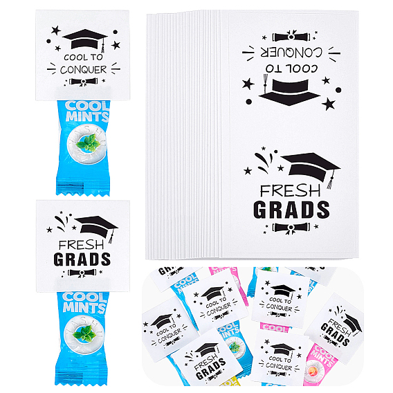 200Sheets Paper Waterproof Stickers, Self-adhesive Decals