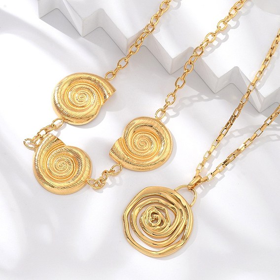 304 ожерелья с подвесками в виде цветов из нержавеющей стали для женщин