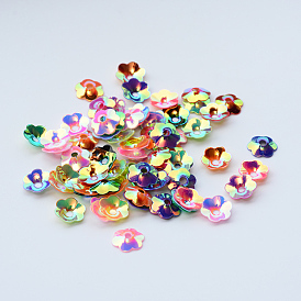 Ornament Accessories Disc Plastic Paillette Beads, Sequins Beads, Flower