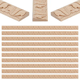 20pièces moulures de plafond en bois, garniture murale pour meuble, porte, penderie, décoration de maison