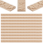 20Pcs Wood Ceiling Molding, Wall Trim for Furniture, Door, Wardrobe, Home Decor