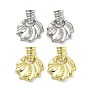 Pendentifs en laiton, sans cadmium et sans plomb, fleur