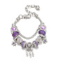 Fashion Dreamy Purple Pan Family Bracelet Women Dreamcatcher Network Six-pointed Star Mysterious Purple Series Jewelry Bracelet