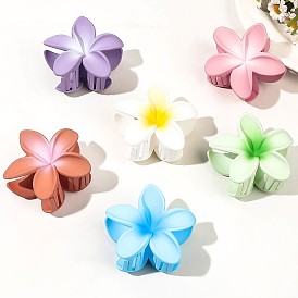 Пластиковые цветок кулачковые зажимы для волос, аксессуары для волос для женщин и девочек
