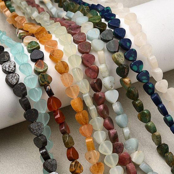 Натуральные и синтетические, смешанные драгоценный камень бисер пряди, слеза, смешанные окрашенные и неокрашенные