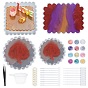 Olycraft Cup Pad Silicone Molds, with Disposable Plastic Transfer Pipettes and Latex Finger Cots, Anti-static Tweezer and Gradual Change Candy Style Flakes