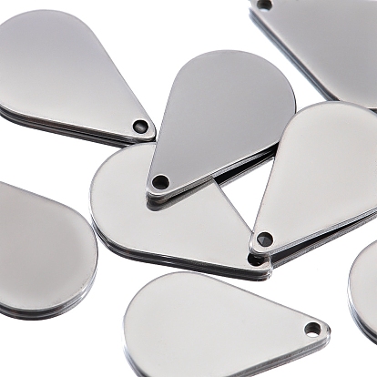 Амулеты из нержавеющей стали, очарование слезы