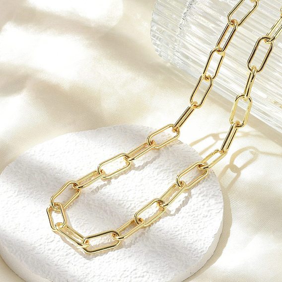 Колье из медной скрепки, долговечный, стойки покрытие, без свинца и без кадмия