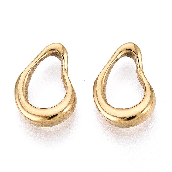 304 нержавеющей стали связывающий кольца, нерегулярная слеза, ионное покрытие (ip)