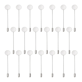 201 Stainless Steel Brooch Findings