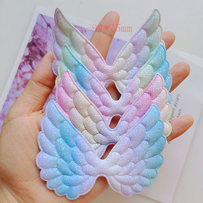 Plastic Wings Crafts Decoration, for DIY Jewelry Crafts Earring Necklace Hair Clip Decoration
