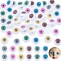 60Pcs 6 Colors Plastic Safety Craft Eye, for DIY Doll Toys Puppet Plush Animal Making