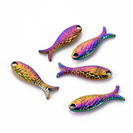 Alloy Pendants, Cadmium Free & Nickel Free & Lead Free, Fish