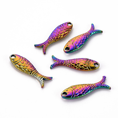 Alloy Pendants, Cadmium Free & Nickel Free & Lead Free, Fish