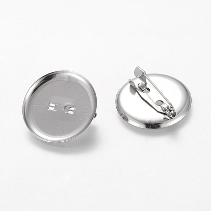 Железная фурниутра для броши, 6 мм, внутренний диаметр: 24 мм