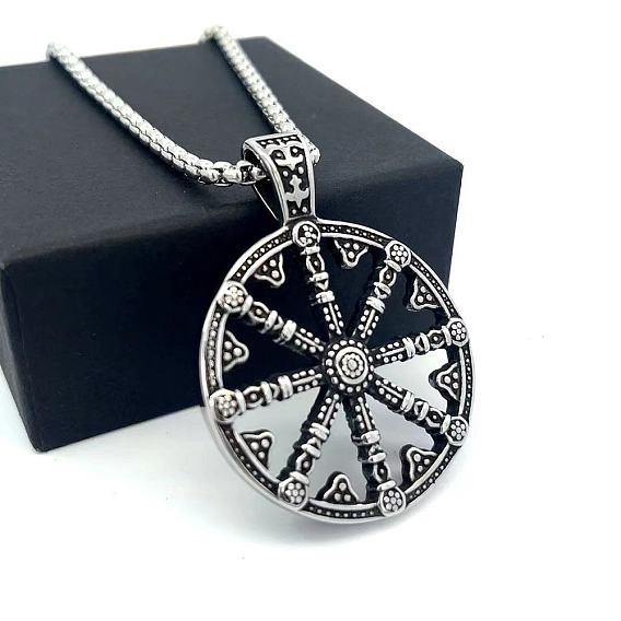 Винтажные 304 подвески в виде якоря викингов из нержавеющей стали для мужчин, не тускнеет