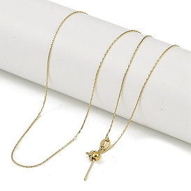 Ионное покрытие (ip) 304 ожерелья из нержавеющей стали с цепочками Boston Link, регулируемые слайдер ожерелья для женщин и мужчин