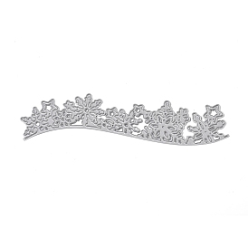 Christmas Snowflake Carbon Steel Cutting Dies Stencils, for DIY Scrapbooking/Photo Album, Decorative Embossing DIY Paper Card