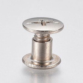 Железные винтовые заклепки, чикаго винты, аксессуары для одежды