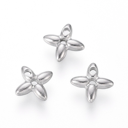 304 Stainless Steel Tiny Cross Charms