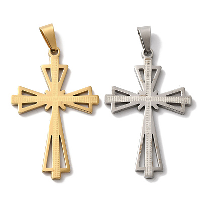 Вакуумное покрытие pvd 304 подвески из нержавеющей стали, крест прелести, религия