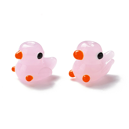 Бусины лэмпворк , утка