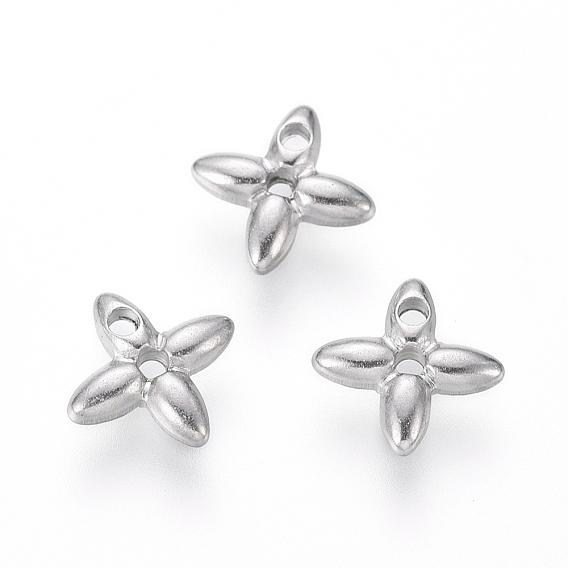 304 Stainless Steel Tiny Cross Charms