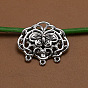 Tibetan silver alloy butterfly connector clothing pendant pendant diy