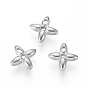 304 Stainless Steel Tiny Cross Charms