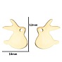 Cute Animal Ear Studs: Bat Rabbit Bird Cat Halloween Earrings