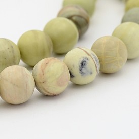 Натуральное сливочное масло нефрита нити круглый шарик