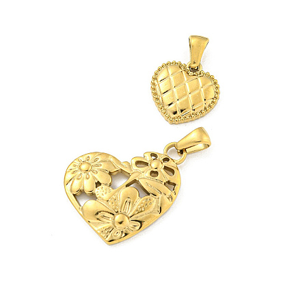 304 подвески из нержавеющей стали, шарма сердца