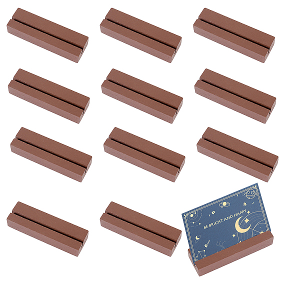 12шт. деревянные держатели для именных карточек, держатели номеров стола