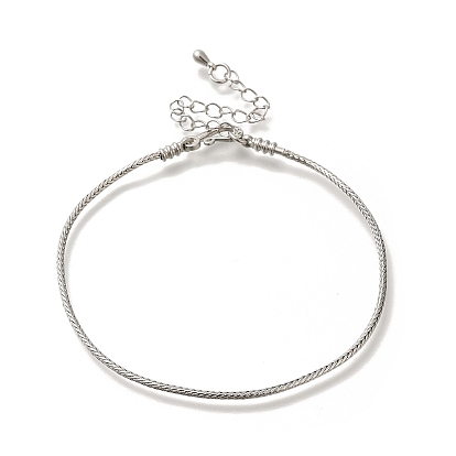 Латунные змея цепи браслеты