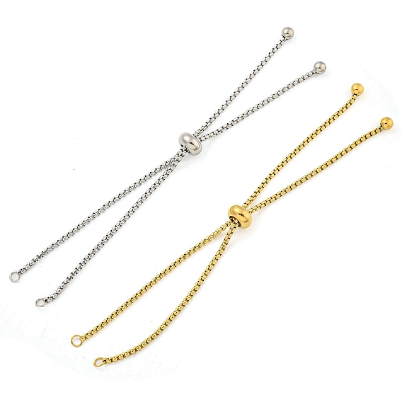 Ионное покрытие (IP) 304 изготовление браслета-слайдера из нержавеющей стали