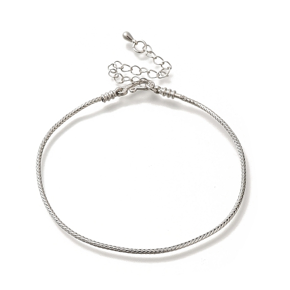 Латунные змея цепи браслеты