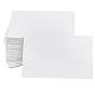 Aluminum Blank Thermal Transfer Business Cards, with Rectangle Plastic Box