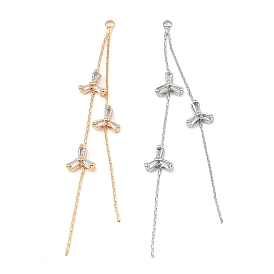 Латунные микро проложить кубического циркония большие кулоны, лист