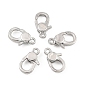 SHEGRACE Brass Lobster Claw Clasps, Cadmium Free & Nickel Free & Lead Free