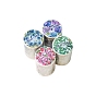 Flower Paper Adhesive Tapes, Decorative Sticker Roll Tape, for Card-Making, Scrapbooking, Diary, Planner, Envelope & Notebooks